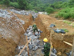 四川成都塔身建设